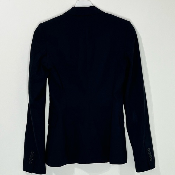 Hugo Boss Juicy 4 Black Tailored Fitted Virgin Wool Blazer Size 2 - Picture 6 of 10